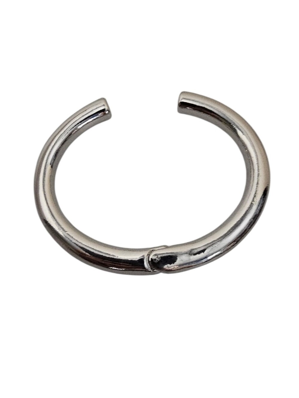Plunder Kadence Silver Hinged Cuff Bangle Bracelet - NWOT